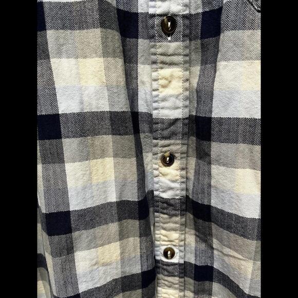 The North Face Mens Plaid Multicolor Button-Up Shirt Long Sleeve Casual 2XL XXL - Picture 3 of 10